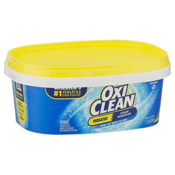 Với OxiClean Versatile Stain Remover Chlorine Free, bạn sẽ không còn phải lo lắng về các vết bẩn khó chịu trên quần áo hay các bề mặt khác nữa. Sản phẩm nhập khẩu từ Mỹ này sẽ giúp bạn loại bỏ tất cả các vết bẩn một cách hiệu quả và nhanh chóng. Hãy xem hình ảnh liên quan để tận hưởng sự hiệu quả của sản phẩm này.