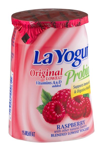 Raspberry Probiotic Yogurt