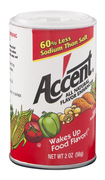 Accent Flavor Enhancer seasoning kosher meat vegetables Net WT. 32 Oz