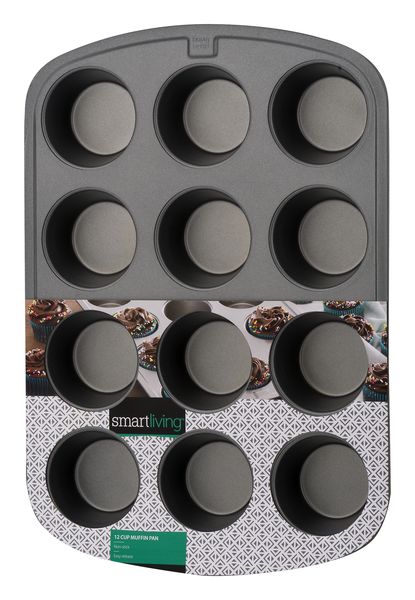 Smart Living Mini Muffin Pan Non-Stick 24 Cup