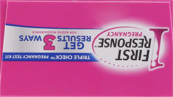 Early Detection Pregnancy Test  Triple-Check Pregnancy Test Kit