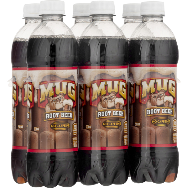 Save on Mug Root Beer Soda Caffeine Free - 6 pk Order Online Delivery