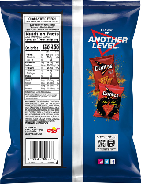 doritos bag back