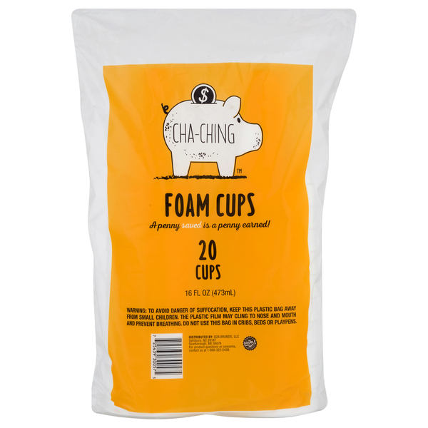 Foam Cup 16Oz 20CT - Best Yet Brand