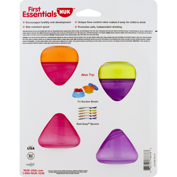 Save on NUK First Essentials Fun Grip Hard Spout Sippy Cup Order Online  Delivery