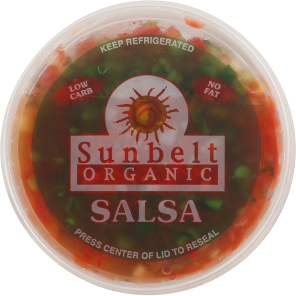 Sunbelt Salsa Fresh Organic - 16 oz tub