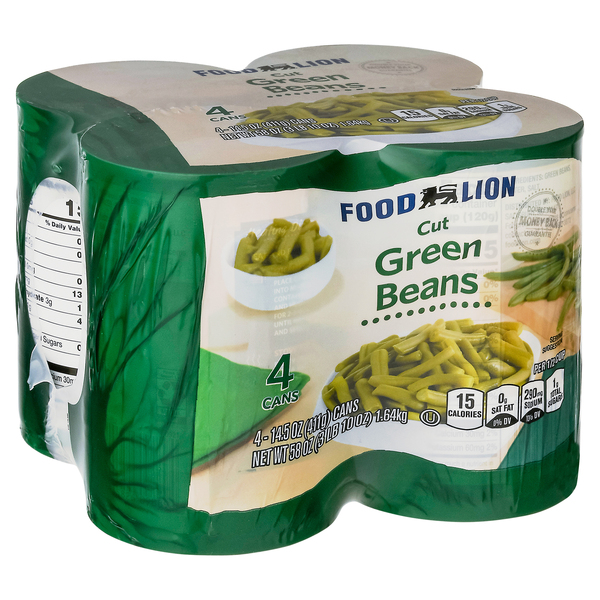 Store Brand Frozen Cut Green Beans 15oz Bag