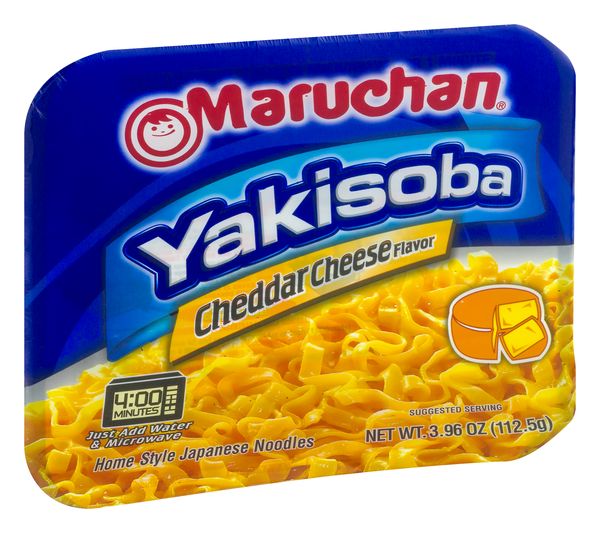 Maruchan Instant Lunch Cheddar Cheese, 2.25 Oz, Pack of 6