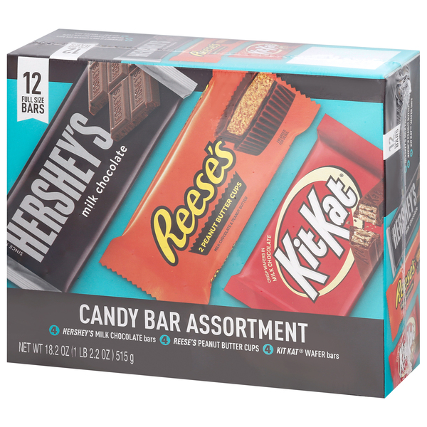 HERSHEY'S Milk Chocolate Candy Bars, 9.3 oz, 6 pack