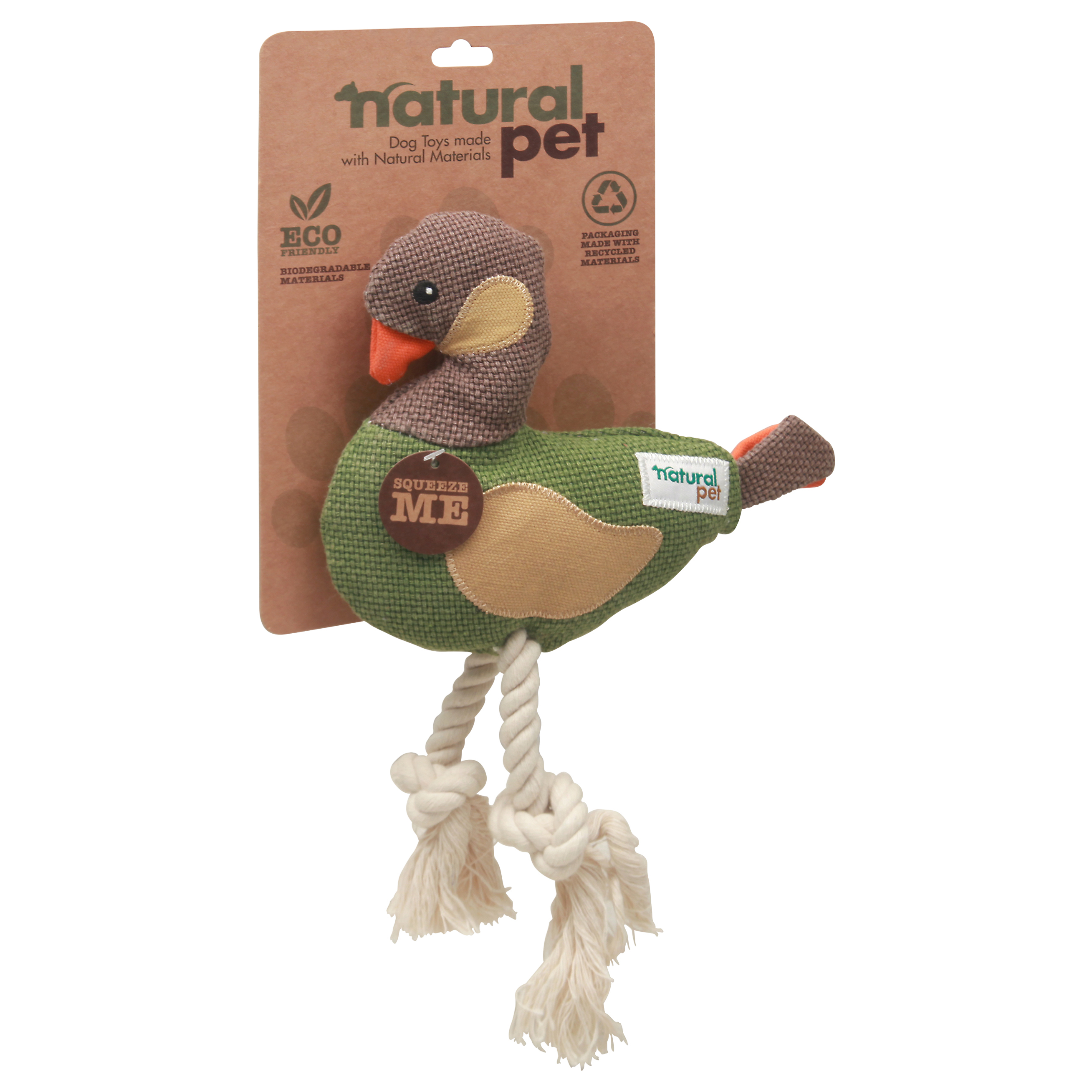 Natural Pet Dog Toy Duck 1 ea Food Lion
