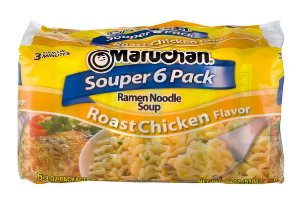 Nissin Top Ramen Noodle Soup Chicken Flavor - 12 ct - 3.0 oz pkg