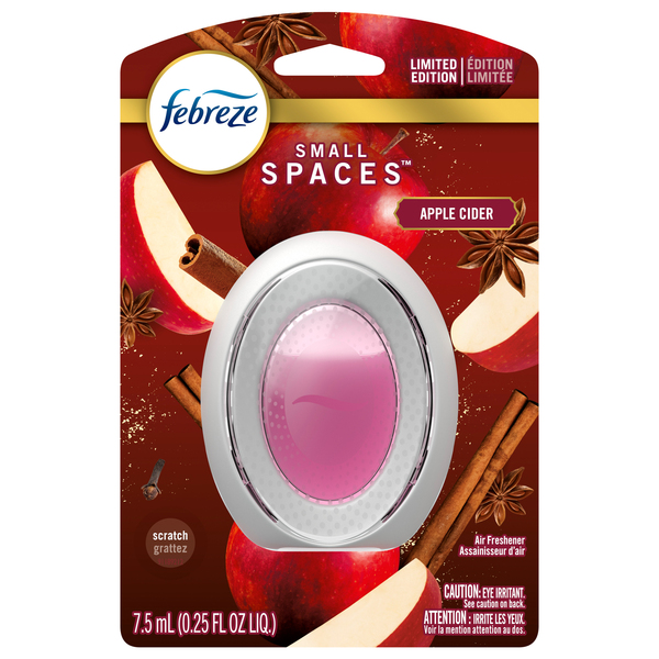 Febreze Small Spaces Air Freshener Apple Cider Limited Edition 1 Ct Pkg Giant