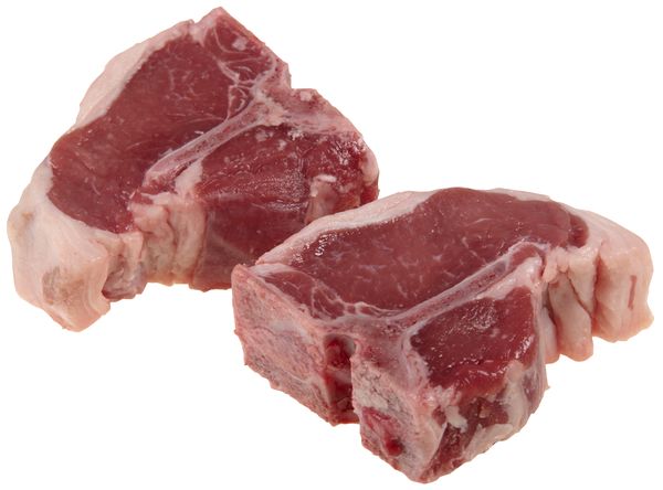 Australian Shoulder Lamb Chops Bone-In Fresh - apx 3/4 lb