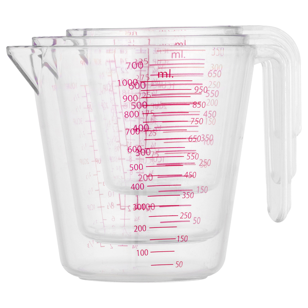 ChefSelect 3 Piece Wet Measuring Cup Set - SANE - Sewing and Housewares