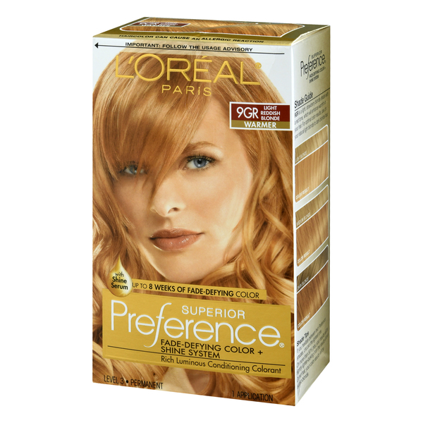 L'Oreal Superior Preference Hair Color Light Blonde 9GR - ct box | Giant