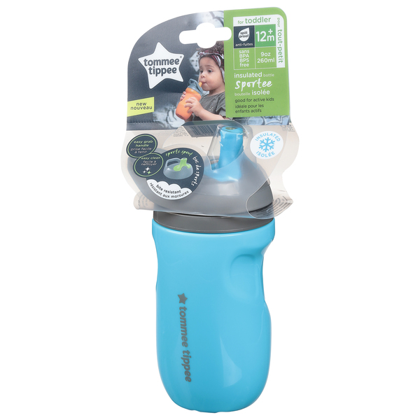 Tommee Tippee Insulated Sportee Toddler Water Bottle 2 Pack 12