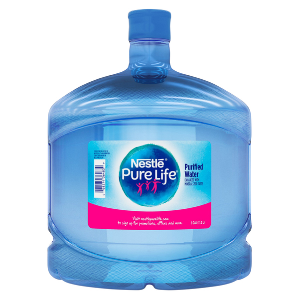Pure Life Purified Bottled Water, 5 Gallon Jug