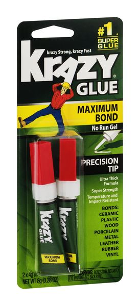 Krazy Glue Krazy Glue Maximum Bond Gel 20g - The Compleat Sculptor