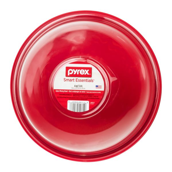 Pyrex Smart Essentials Mixing Bowl, 4 Qt