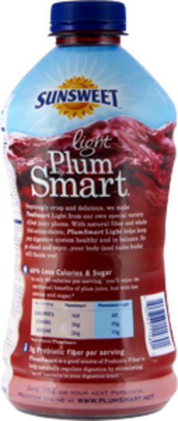 Sunsweet PlumSmart Prune Juice Light - 48 oz btl | Giant