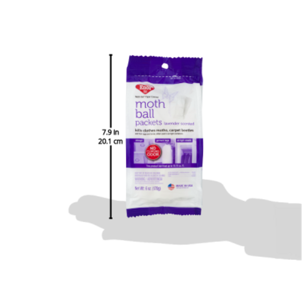 Enoz Moth-Tek Moth Ball Packets, Lavender Scented, 6oz.