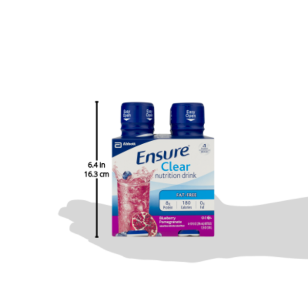 Ensure Clear Nutritional Drink Blueberry Pomegranate - 4 pk - 10 oz btl