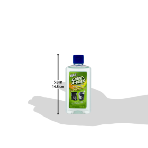 Lime-A-Way Dip-It Coffeemaker Cleaner, 7 fl oz Bottle, Descaler & Cleaner for Drip & Single Serve Coffee Machines