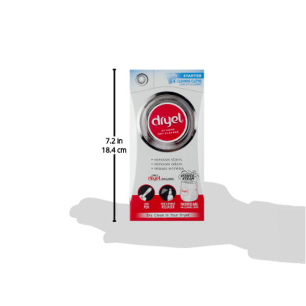 Dryel Home Dry Cleaning Refill Laundry Supplies, 8 ct - Mariano's