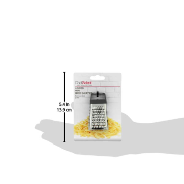 ChefSelect Box Grater 4 Sided - 1 ct pkg