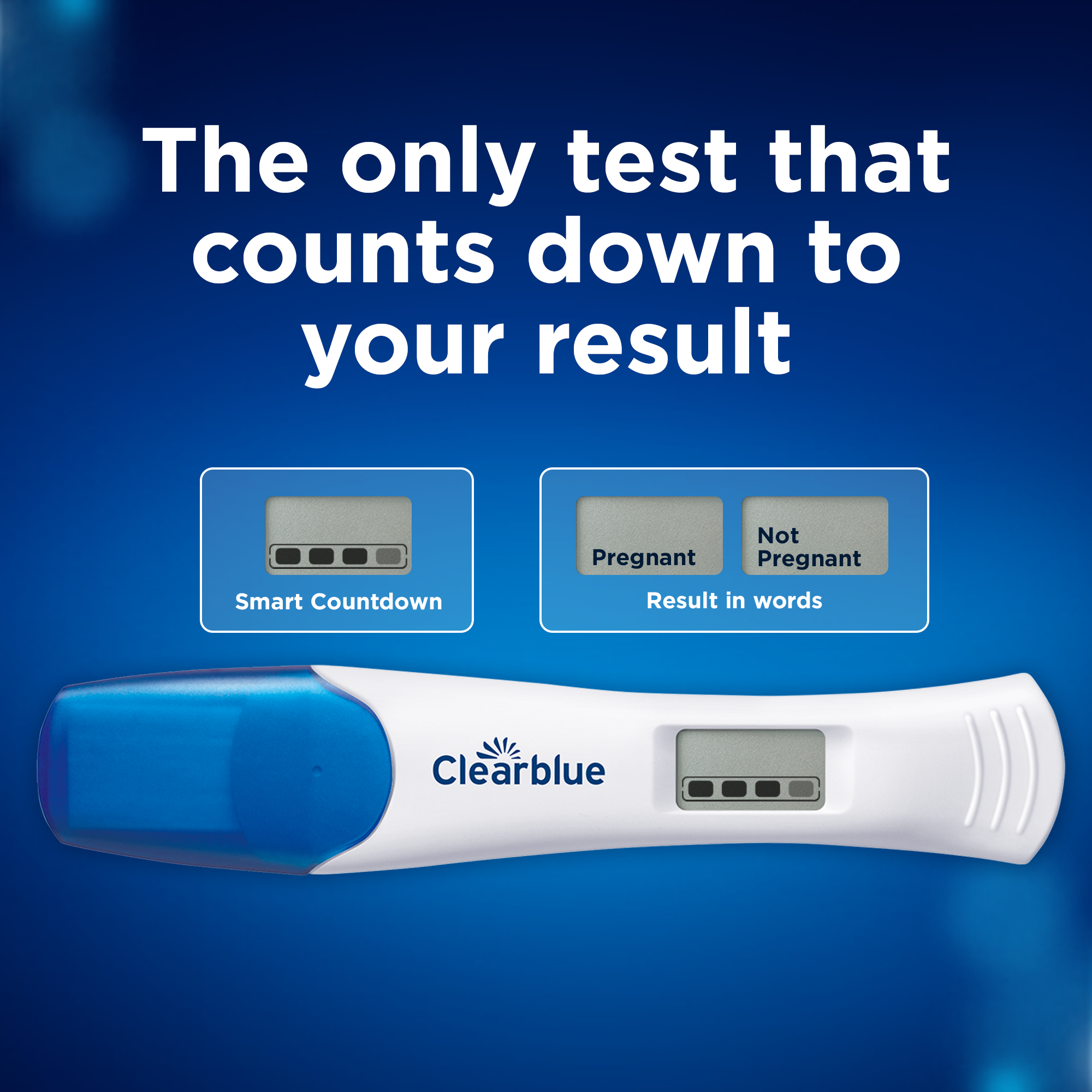 Clearblue Digital & Rapid Pregnancy Tests - 4 ct box | Giant