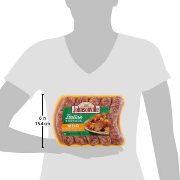 Johnsonville Grillers Six-1/4 Lb Original Bratwurst Patties, 24 oz Box,  Frozen