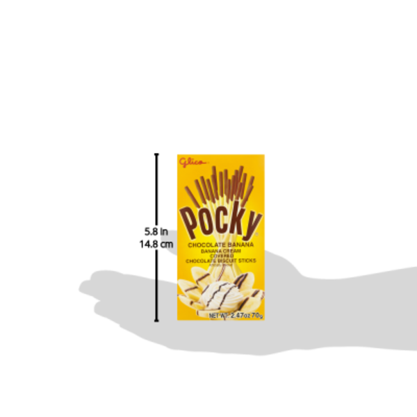 Pocky Biscuit Stick 5 Flavor Variety Pack (Pack of 5) (Total 7.2