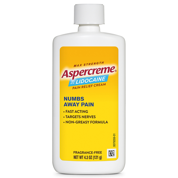 Aspercreme Maximum Strength Joint and Muscle Pain Relief Lidocaine