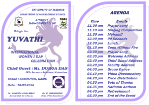 Womens Day Invite