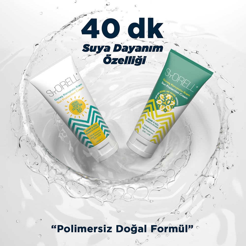 Polimersiz Doğal Formül Güneş Kremi