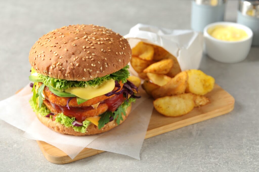 Vegan Fast Food Yiyecekler