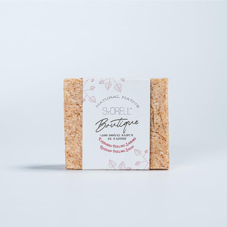 El Yapımı Kuşburnu Peeling Sabunu