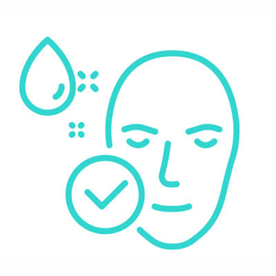 Cildi, tuzlu suyun kurutma etkisine karşı korur.