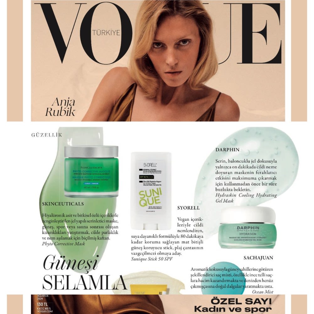 Vogue Dergisi - Güneşi Selamla Syorell Stick Güneş Koruyucu