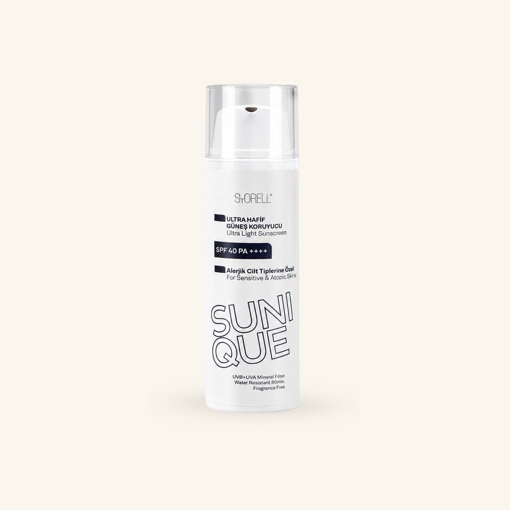 SUNIQUE Alerjik Ciltlere Özel Güneş Koruyucu Krem SPF 40