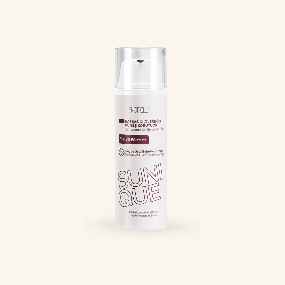 SUNIQUE Bebekler İçin Vegan Güneş Koruyucu Krem SPF 30