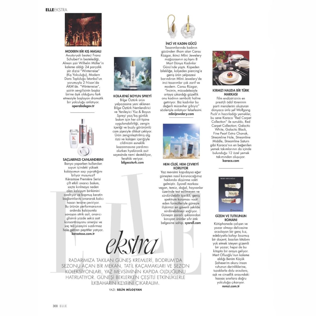 Elle Ekstra - Hem Cildi Hem Çevreyi Koruyor