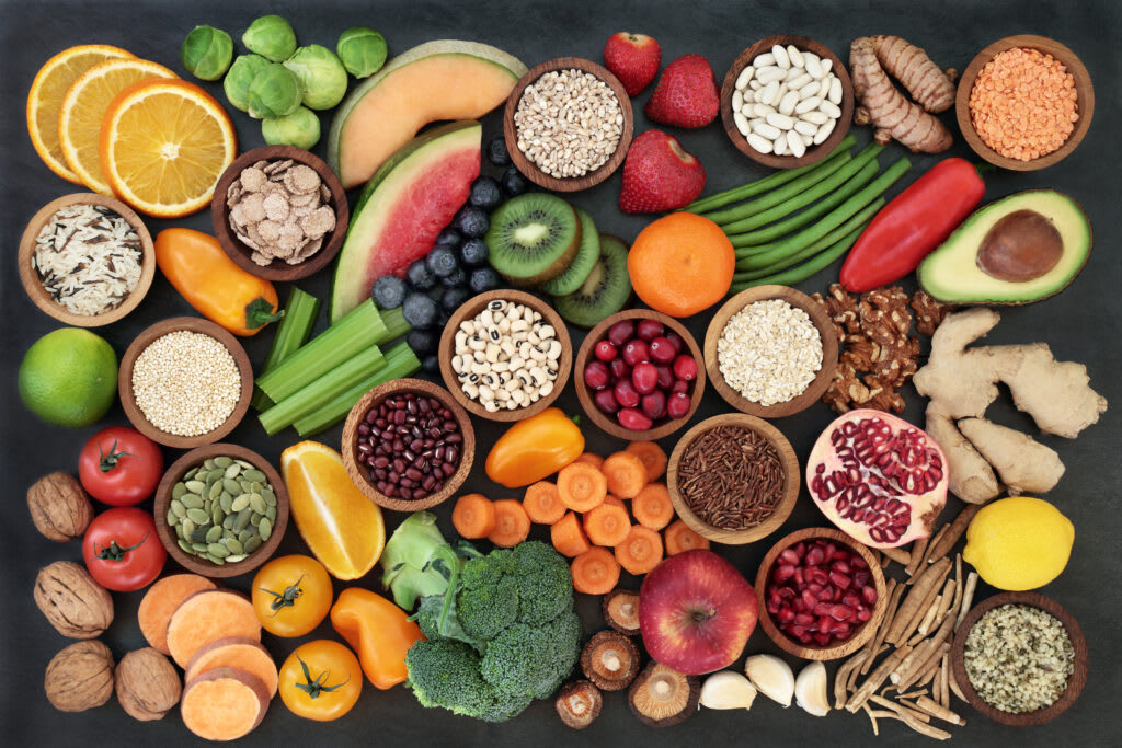 Vegan Ürünler Yiyecekler Meyveler Sebzeler