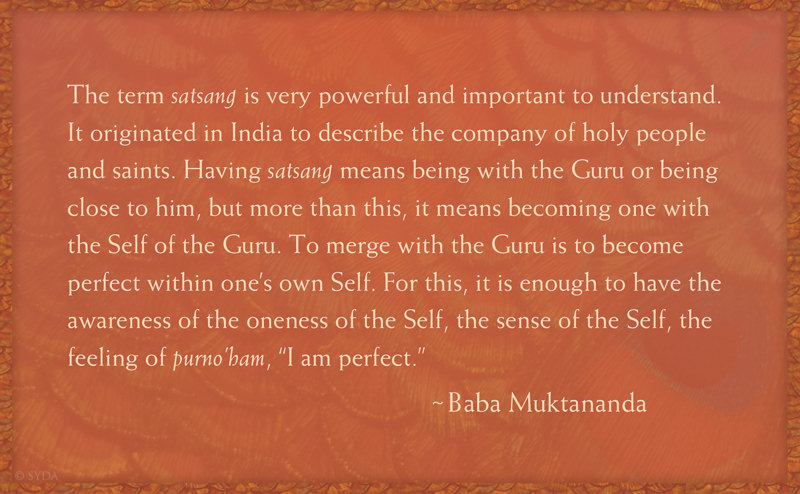Baba Muktananda's Teachings - I