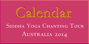 Chanting Tour Calendar