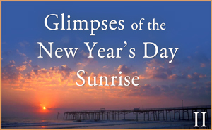 Glimpses of the New Yearâs Day Sunrise 2021 II