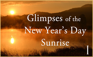 Glimpses of the New Yearâs Day Sunrise 2022 I