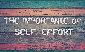 Self Effort