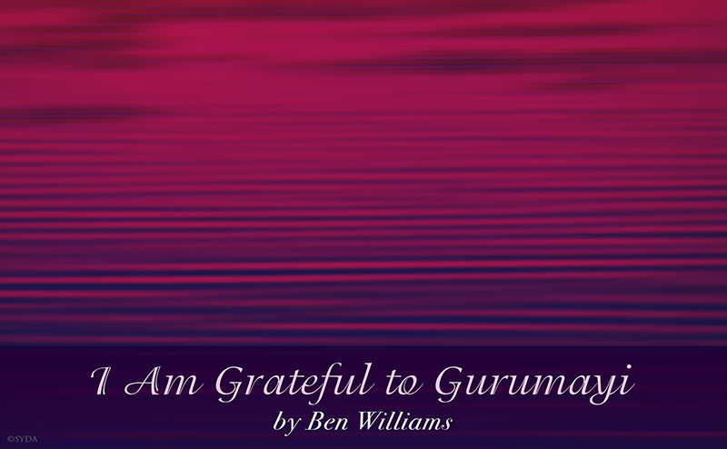 I am Grateful to Gurumayi