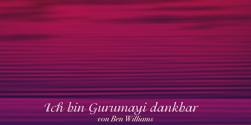 I am Grateful to Gurumayi